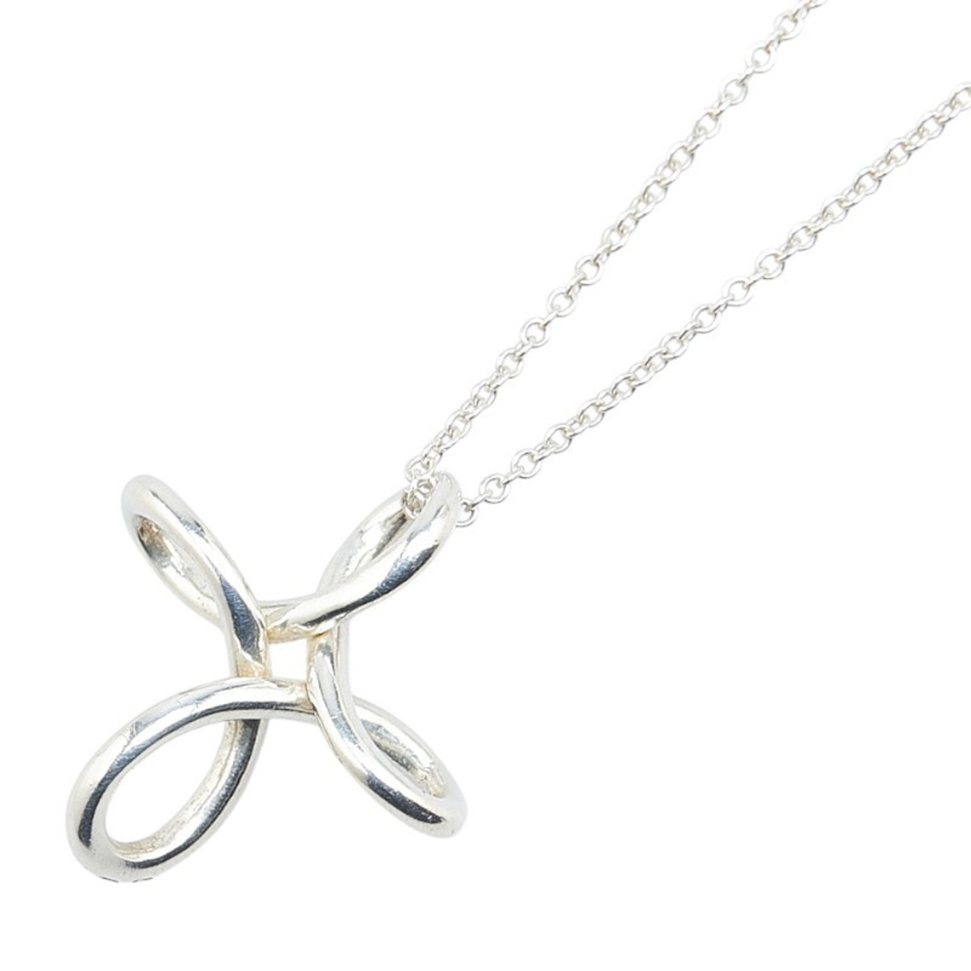 Tiffany & Co. Silver Infinity Necklace
